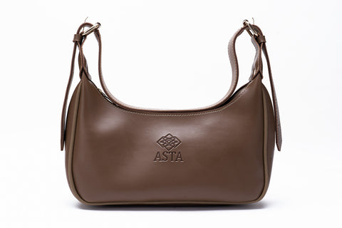 Cleo Baguette/ Crossbody (Brown) Cleo Baguette/ Crossbody (Brown)