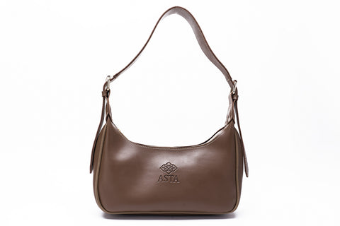 Cleo Baguette/ Crossbody (Brown) Cleo Baguette/ Crossbody (Brown)