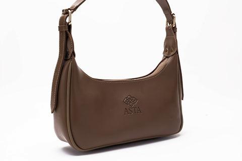 Cleo Baguette/ Crossbody (Brown) Cleo Baguette/ Crossbody (Brown)