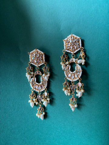Zubia Kundan Earrings