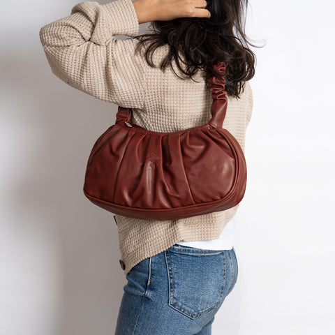 Cloud Bag (Leather Maroon)