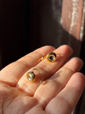 Kundan Faux Studs (21K gold plated)