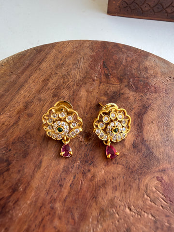 Filgree Studs (21k Gold Plated)