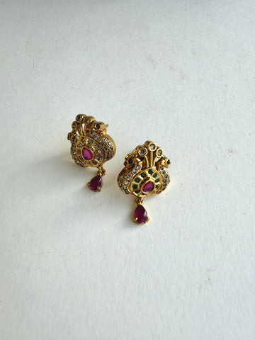 Mohini Studs (21K Gold Plated)