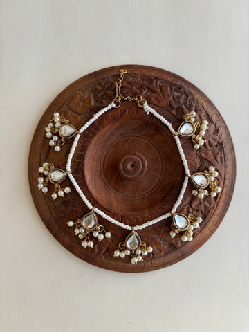 Teardrop Kundan Pazeb