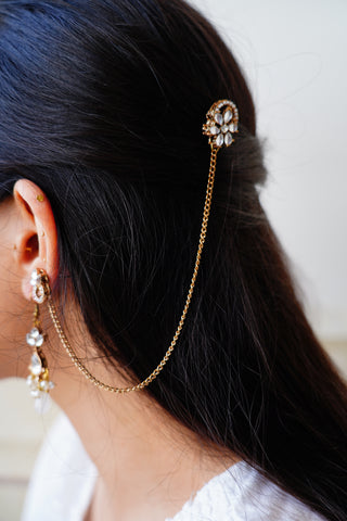Zinta (Set of earrings and Dehjoors)