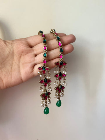 Zermina Kashmiri Saharay (Pink Green)