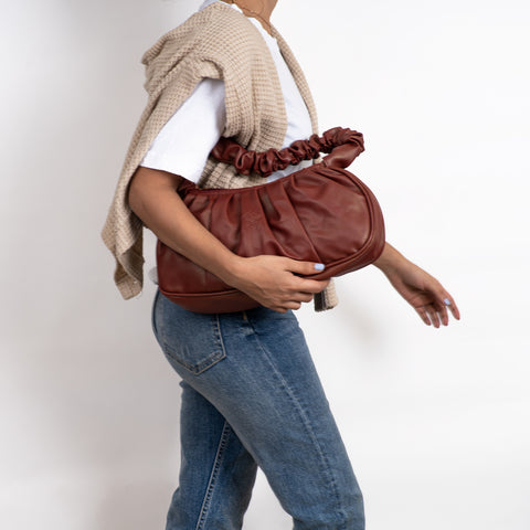 Cloud Bag (Leather Maroon)