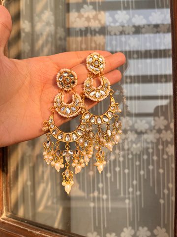 Zouj Kundan Earrings