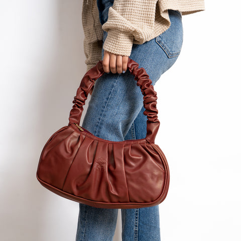 Cloud Bag (Leather Maroon)