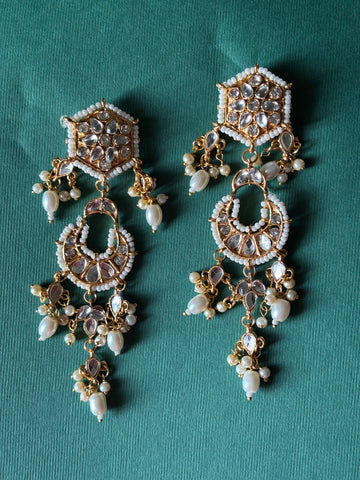 Zubia Kundan Earrings