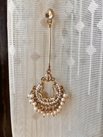 Jhilmil Kashmiri Jhumka (Dull Gold)