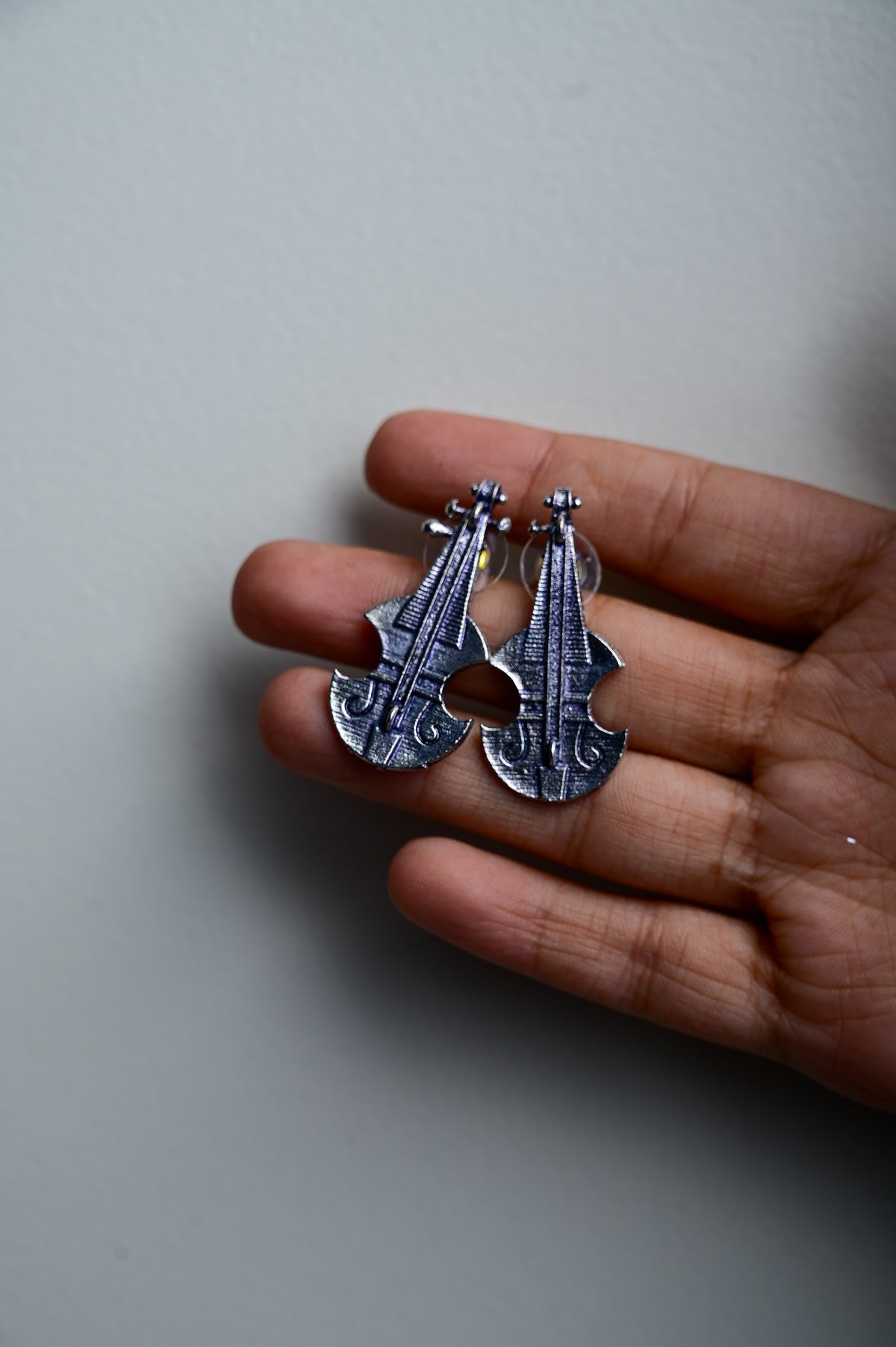 Violin Earrings