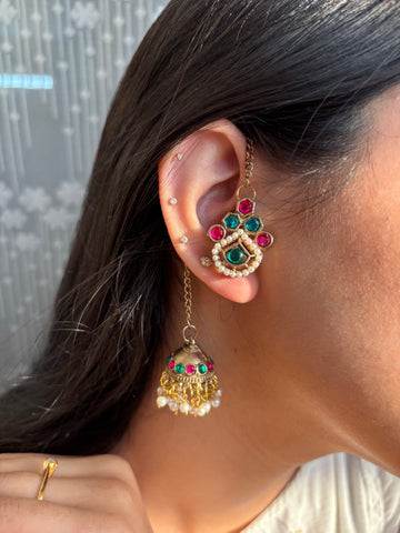 Paimona Kashmiri Jhumka