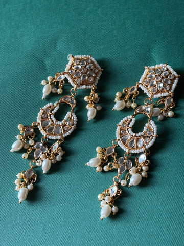 Zubia Kundan Earrings