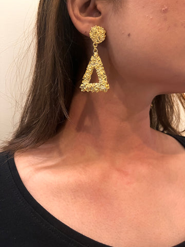 Acapella Earrings (Golden)